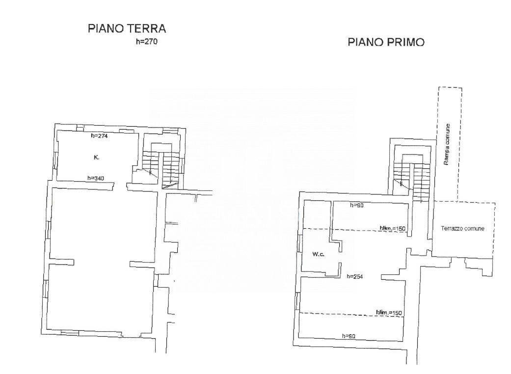 Foto 9 - Casa indipendente C.da Cannete, Vinchiaturo - planimetria 1
