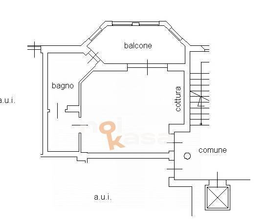 Foto 47 - One-room apartment Viale Argonne
 
28, Milano - floor plans 1