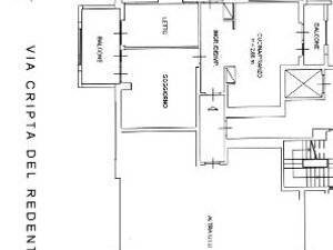 Foto 17 - Appartamento Via Cripta del Redentore
 
2, Taranto - planimetria 1