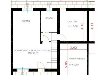 Planimetria - Terraced Villa strada Baganzola, SN, Parma - photo 11