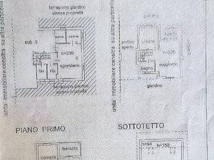 Villa via Monsignor Nicola Cavanna, 42, Asti - planimetria 1