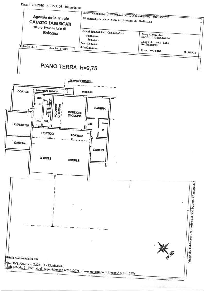 skm_c250i24101816202 - Villetta via Oberdan, Medicina - planimetria 1