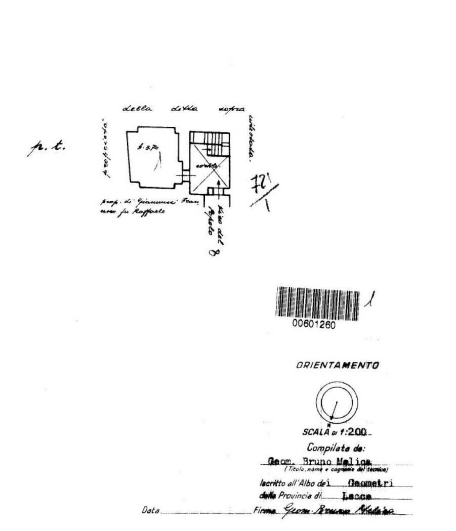 Casa indipendente via M. Giangreco, 48, Ruffano - planimetria 1