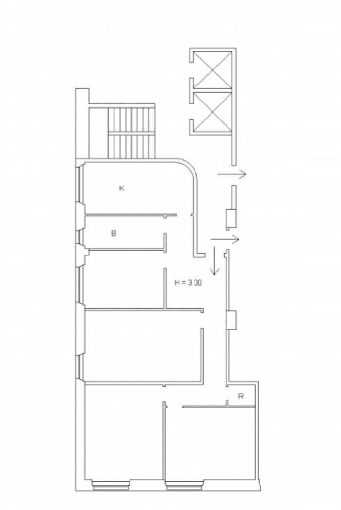 Office via Edmondo Buccarelli, 4, Catanzaro - floor plans 1