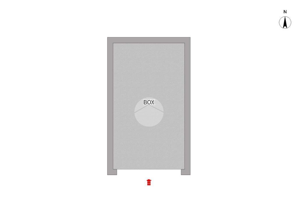 Box Via Marcantonio dal Re, Milano - planimetria 1