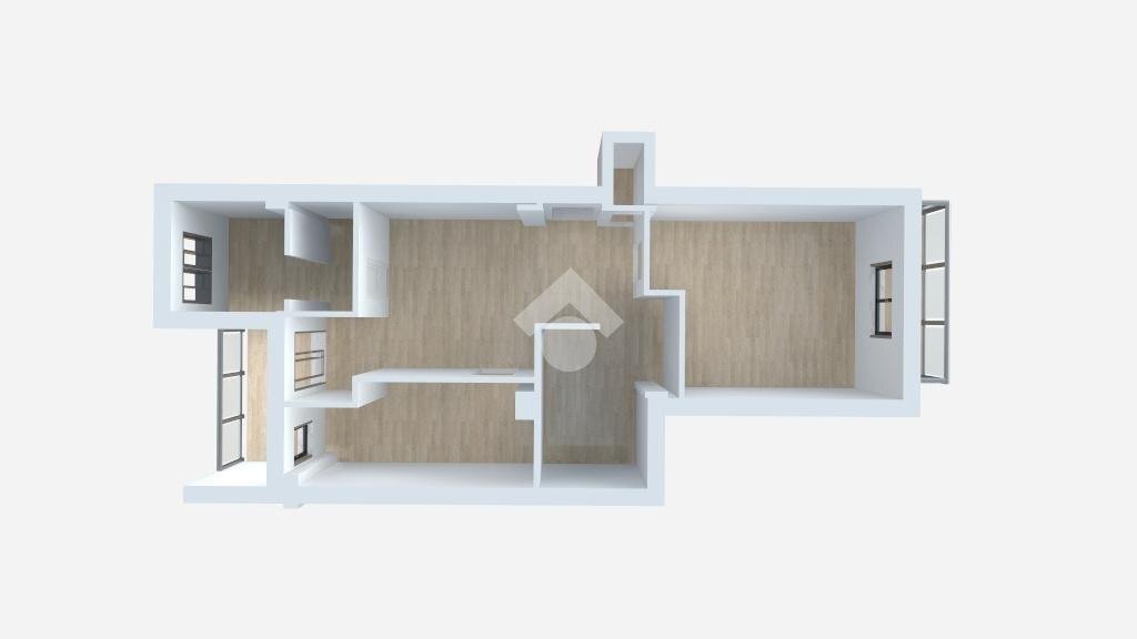 Appartamento Via Pia Secondo, Asti - planimetria 1