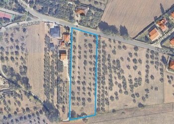 planimetria - Terreno edificabile Viale Colli 30, Rosciano - foto 4