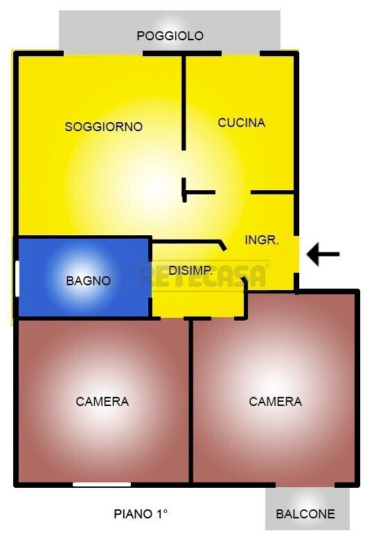planimetria.jpg - Apartment Valdagno - floor plans 1