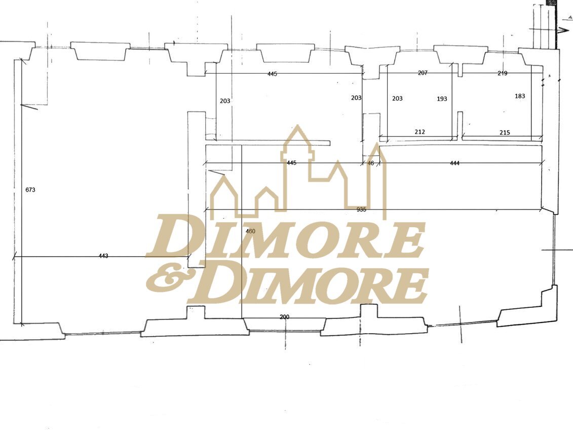 planimetria negozio Sesto Calende.jpeg - Locale Commerciale Sesto Calende - planimetria 1