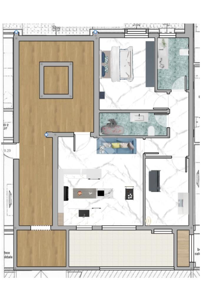 Appartamento Via Valleverde, Pianoro - planimetria 1