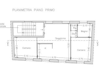 Planimetria - Trilocale Zoagli - foto 20