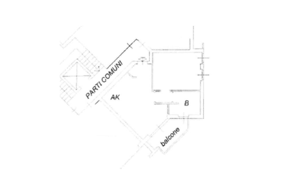 Appartamento Via Corrado Alvaro, Trezzano Rosa - planimetria 1