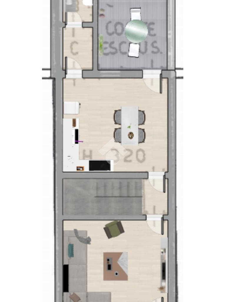 Villa a Schiera Via Gioacchino Rossini, Legnano - planimetria 1