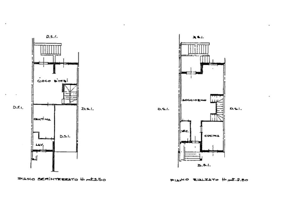 Villa a Schiera via Fornace, Sant'Ilario d'Enza - planimetria 1