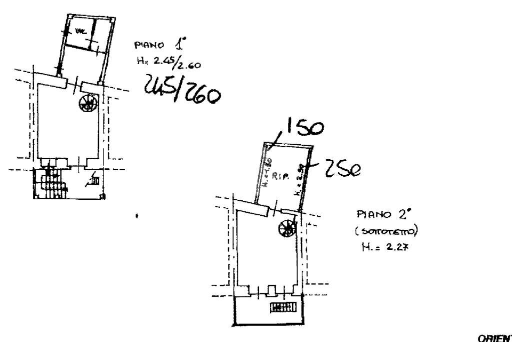 Casa semi indipendente Vicolo Marchetti, Villar Dora - planimetria 1