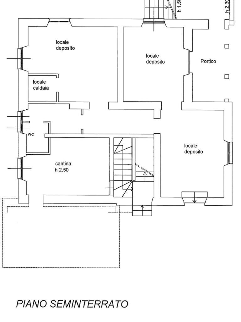 Villa Via Giovanni Pascoli, Serravalle Scrivia - planimetria 1