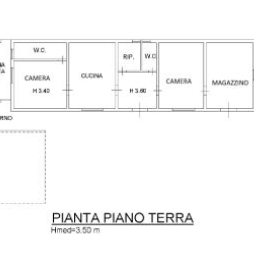 Casale Contrada Puzzi, Avola - planimetria 1