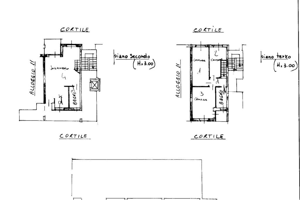 Apartment Via mezzaluna, San Mauro Torinese - floor plans 1