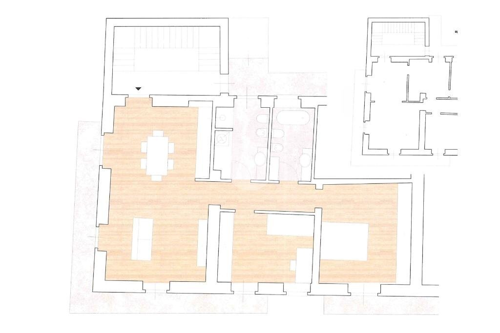 Trilocale Corso Massimo D'Azeglio, Ivrea - planimetria 1