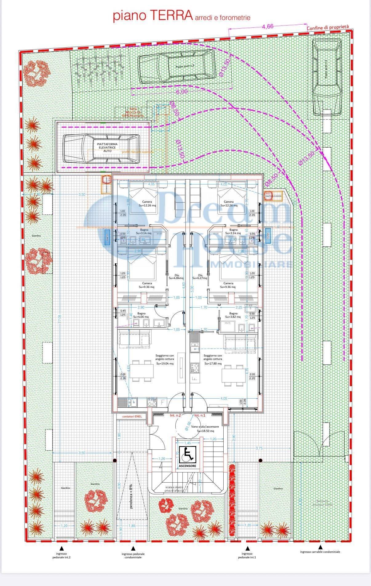 Foto 36 - Appartamento Lungomare Marconi, Alba Adriatica - planimetria 1