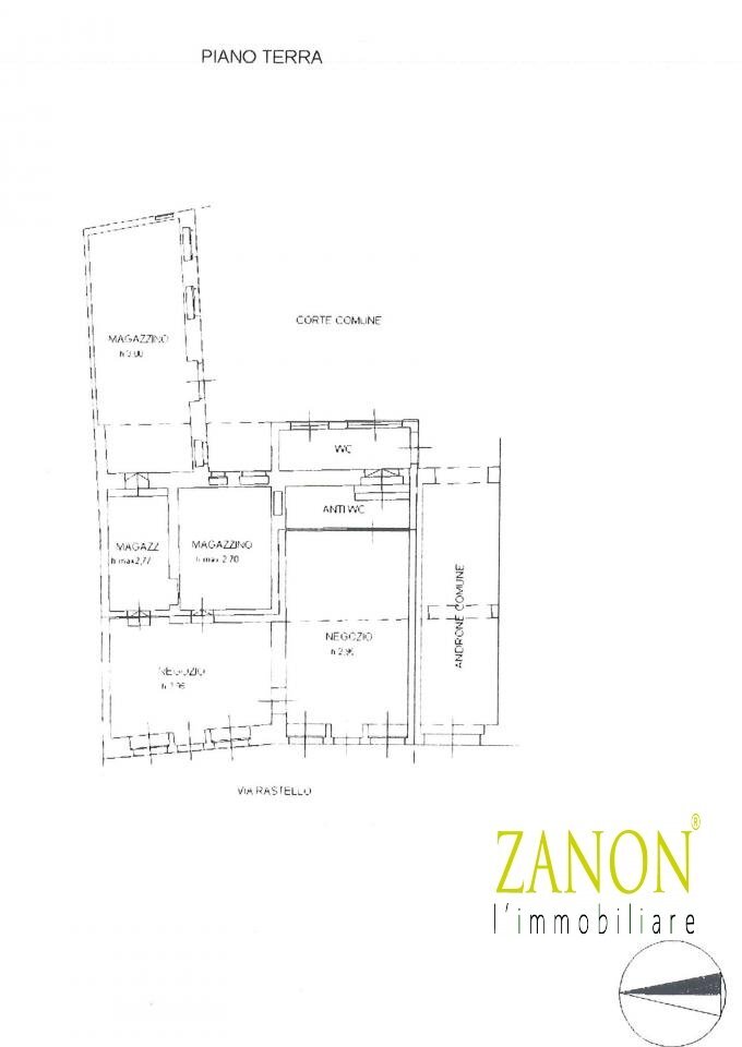 Foto 10 - Locale Commerciale Via Rastello, Gorizia - planimetria 1