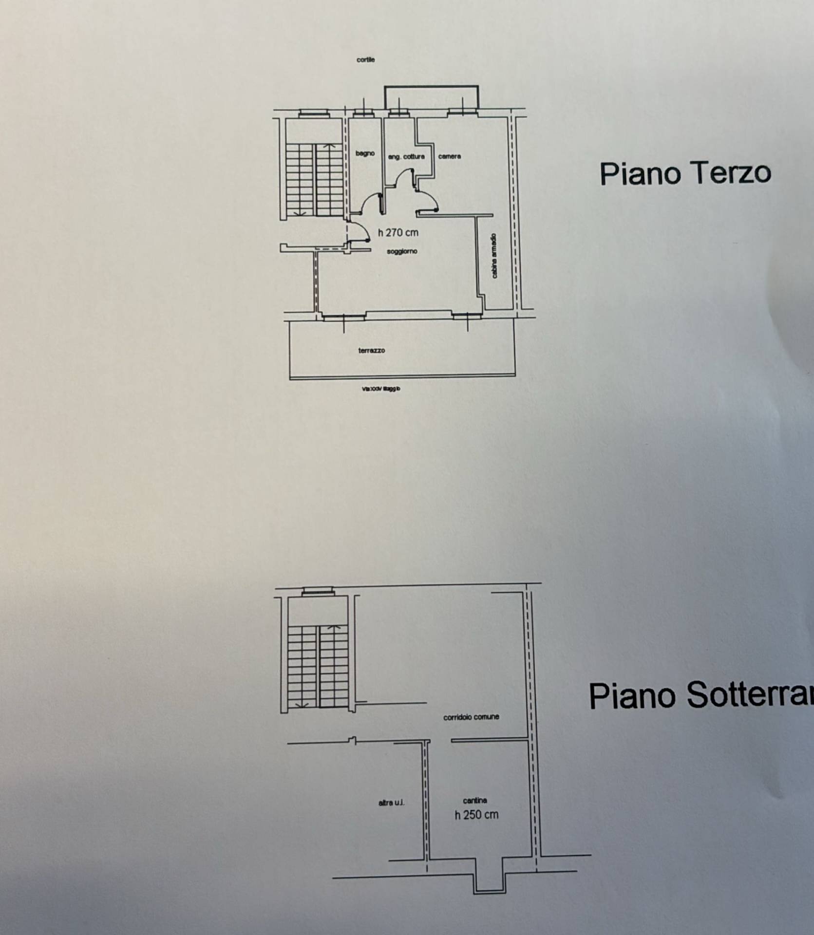 Foto 22 - Trilocale Alessandria - planimetria 1