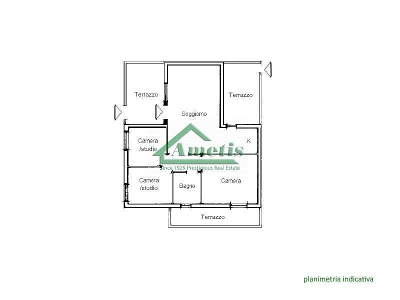 Foto 48 - Villa Diano Borello, Diano Marina - planimetria 1