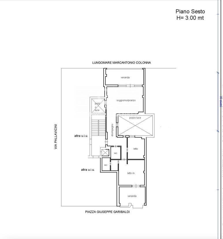 Foto 30 - Attic Piazza Garibaldi
 
24, Molfetta - floor plans 1