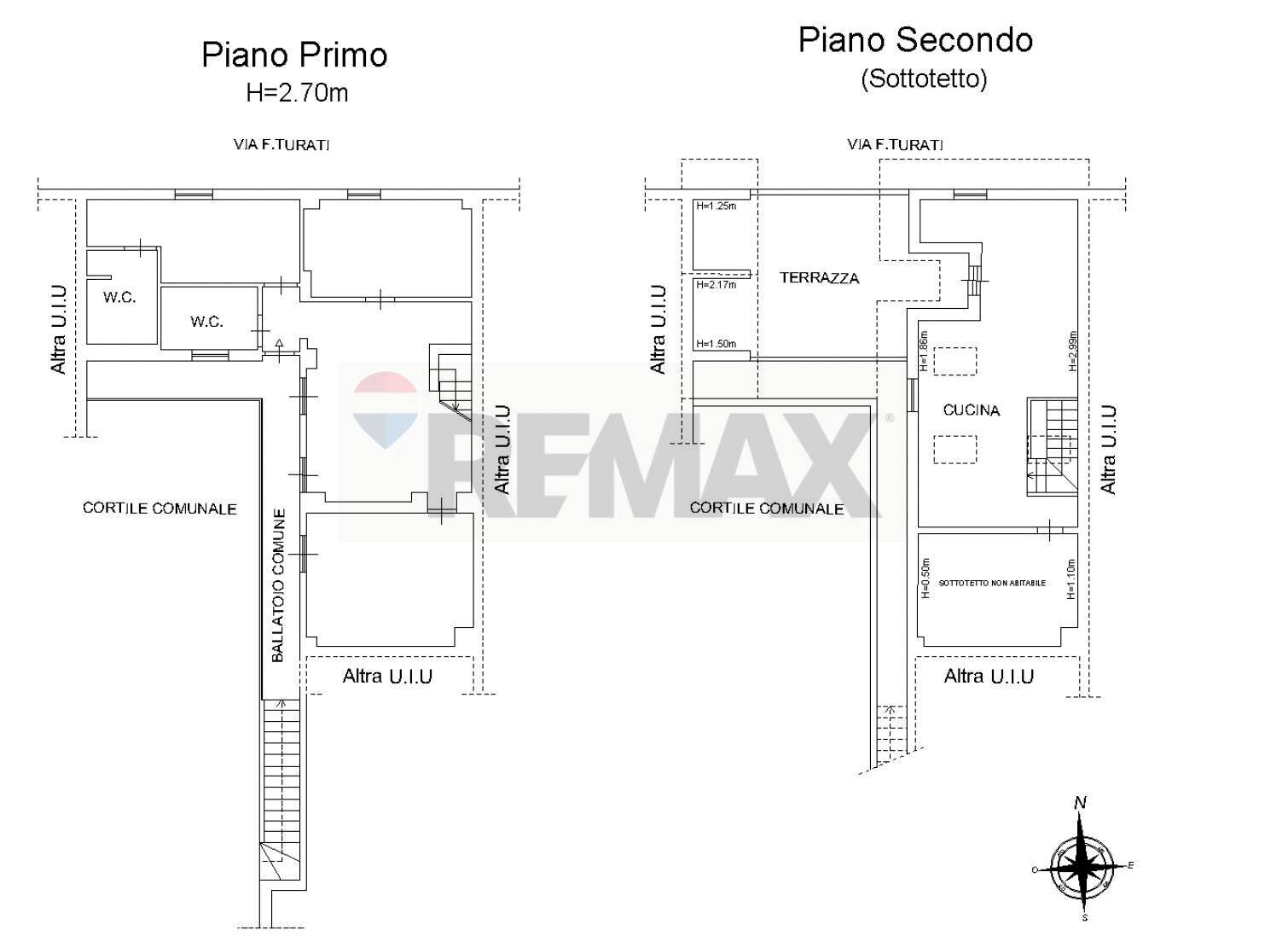 Pianta 2D - Four-room apartment Via Luigi Cadorna
 
11, Vimodrone - floor plans 1
