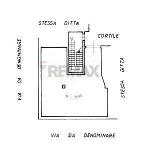 Pianta 2D - Magazzino Via sciarelle
 
14, Acireale - planimetria 1