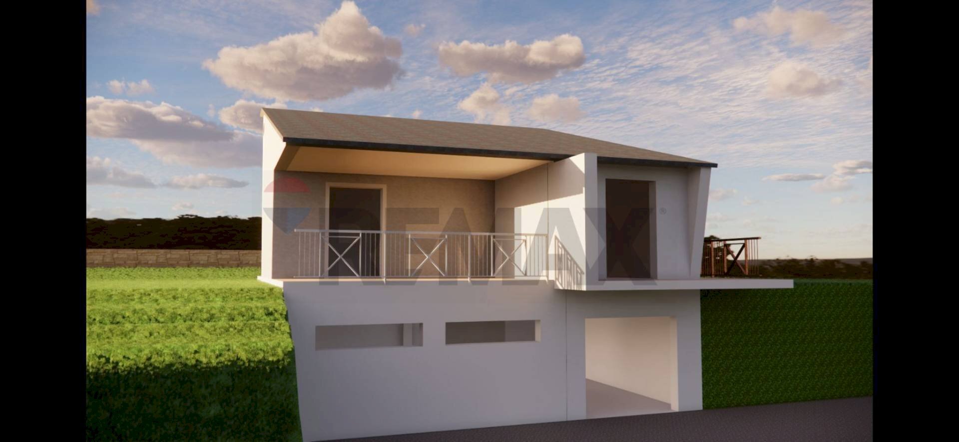 Casa all\'aperto - Building land Via Giuseppe Garibaldi
 
24, Caltagirone - floor plans 1