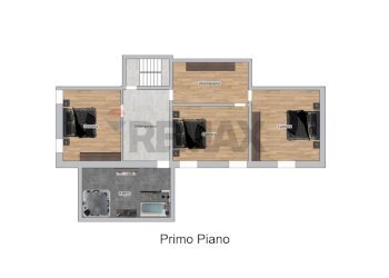 Pianta 2D - Casa semi indipendente via Roma
 
85, Torri di Quartesolo - foto 24
