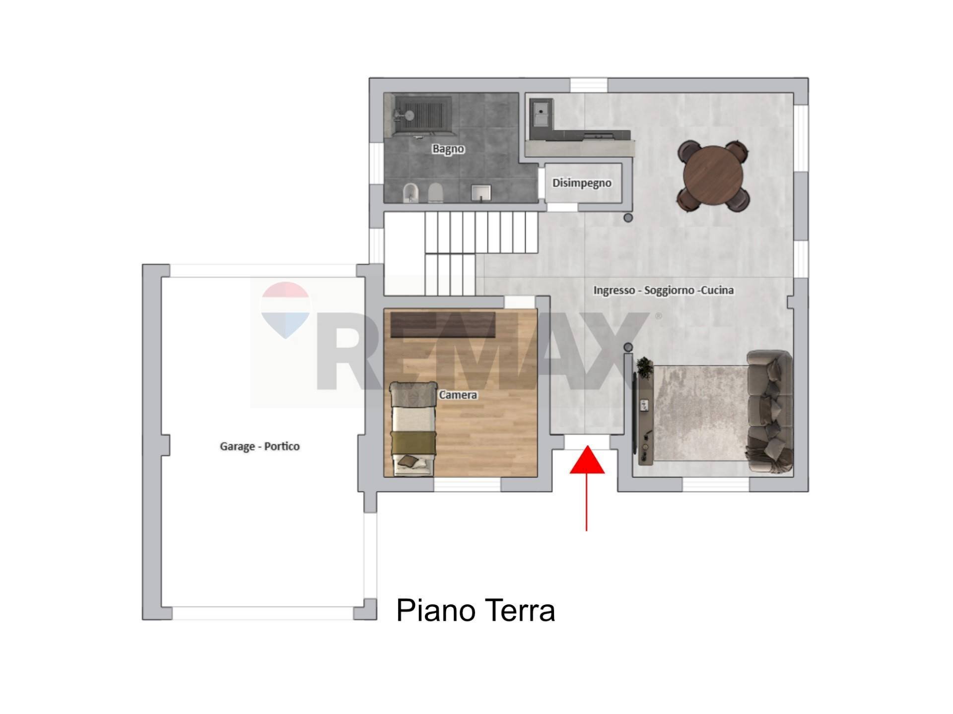 Pianta 2D - Independent house Castelfranco Veneto - floor plans 1