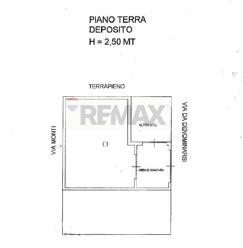 Pianta 2D - Box Via Monti
 
SNC, Vieste - planimetria 1