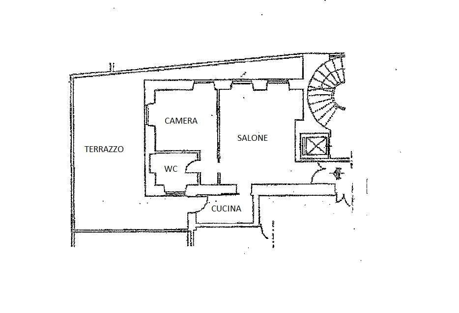 Foto 34 - Trilocale Largo Elvezia, Roma - planimetria 1