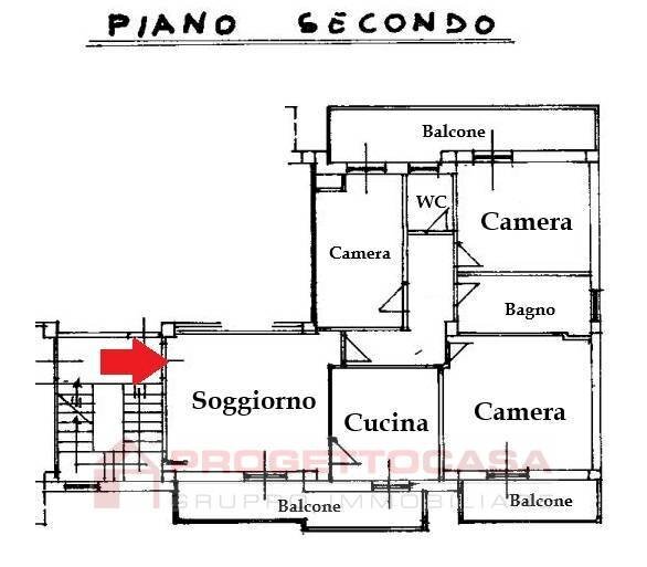 Foto 30 - Appartamento VIA TORINO
 
245, Monteprandone - planimetria 1