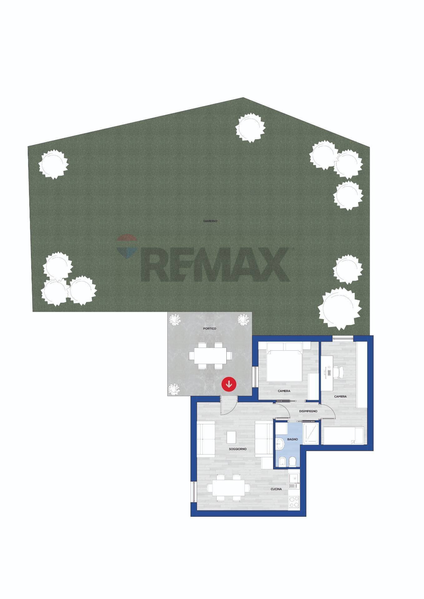 Pianta 2D - Trilocale Via Emilio Lussu
 
1, Stintino - planimetria 1