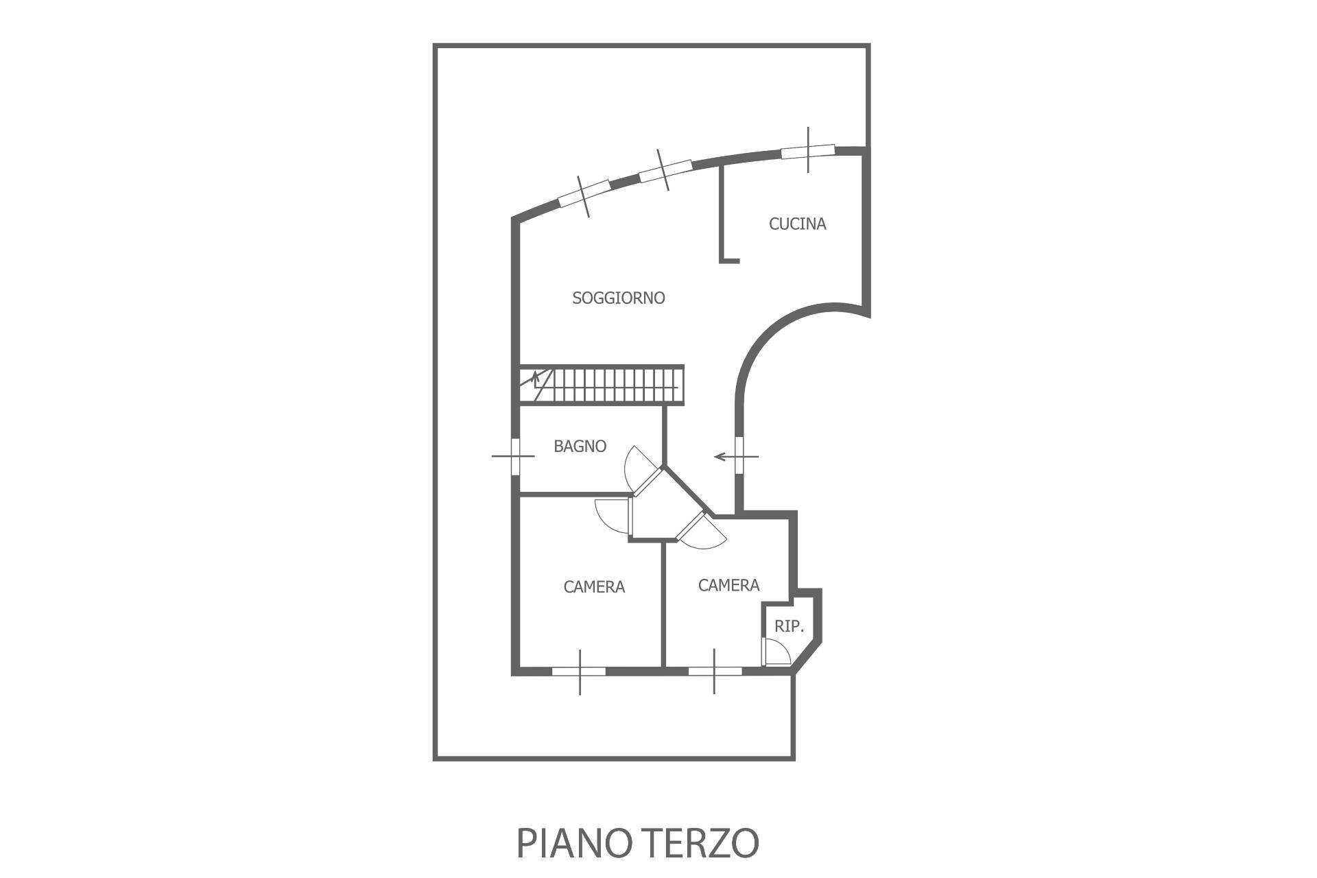 Foto 33 - Appartamento Via Marcolini
 
14, Pesaro - planimetria 1