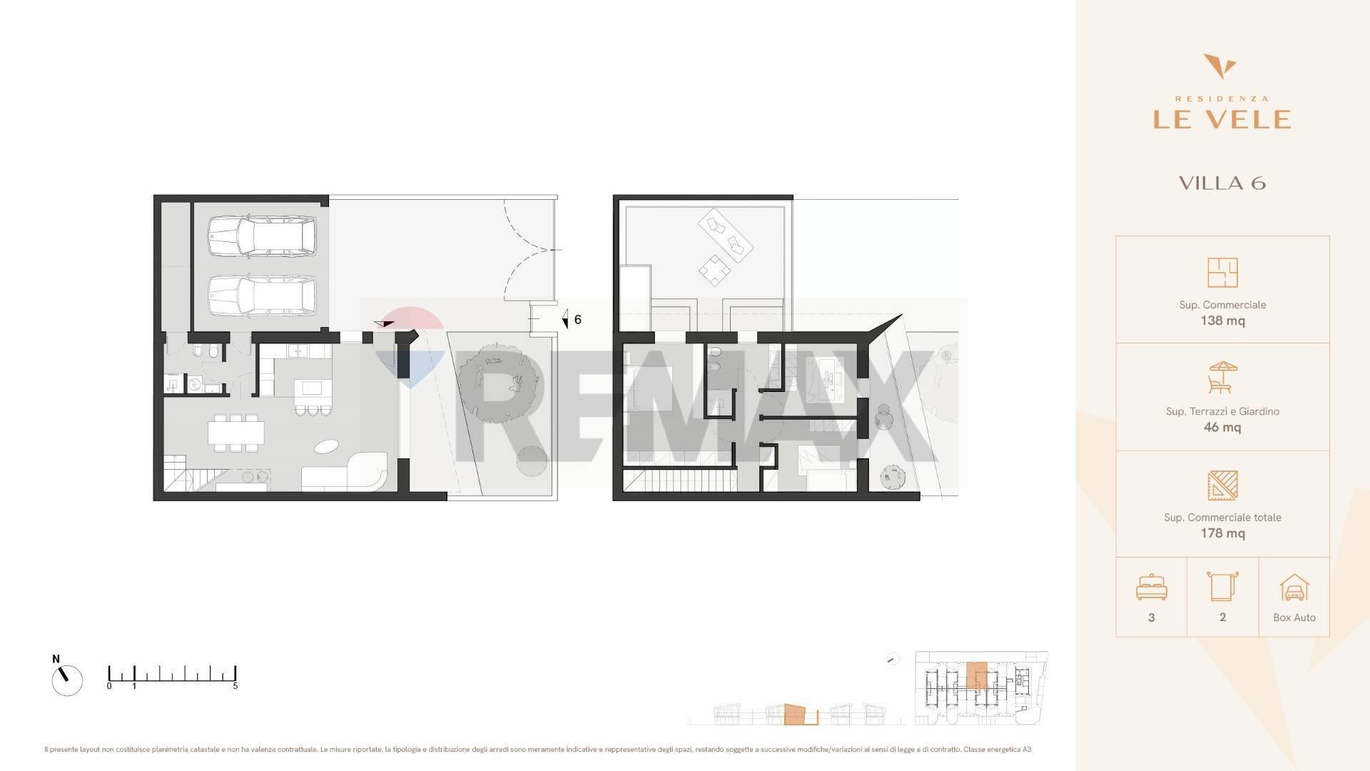 Pianta 2D - Casa semi indipendente TRIESTE ANGOLO VIA DELLO STATUTO, Magnago - planimetria 1