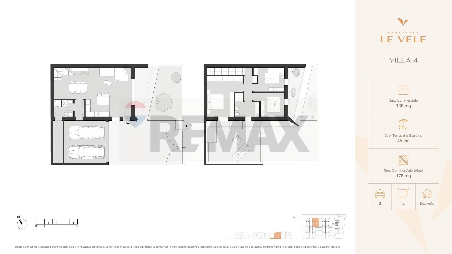 Pianta 2D - Casa semi indipendente VIA TRIESTE ANGOLO VIA DELLO STATUTO, Magnago - planimetria 1