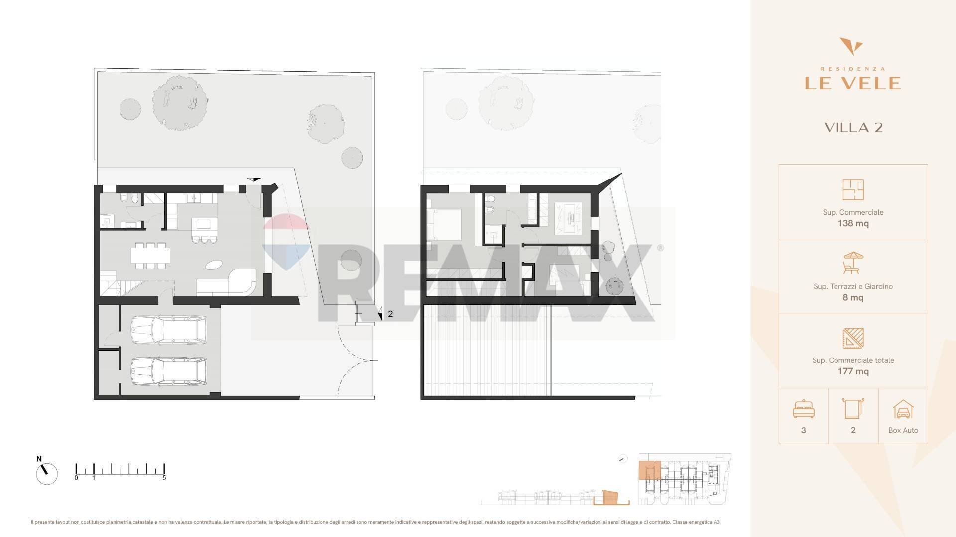 Pianta 2D - Casa semi indipendente VIA TRIESTE ANGOLO VIA DELLO STATUTO, Magnago - planimetria 1