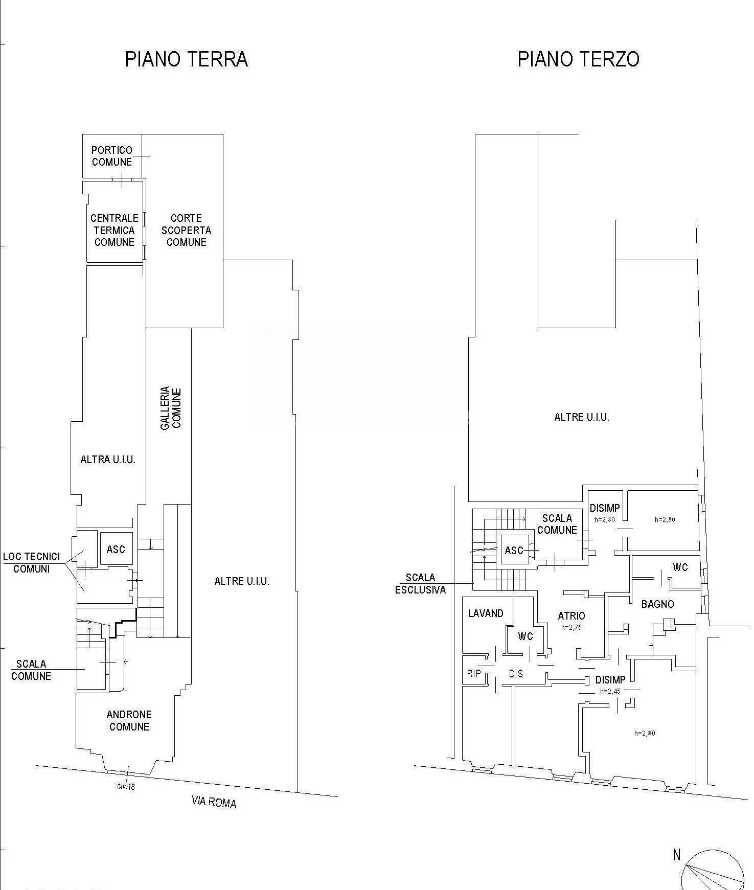 PLANIMETRIA - Attic PIAZZA MALVEZZI
 
23, Desenzano del Garda - floor plans 1