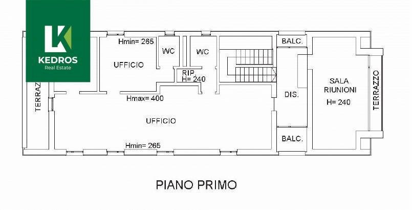 Foto 52 - Office Via Fratelli Bandiera, Varese - floor plans 1