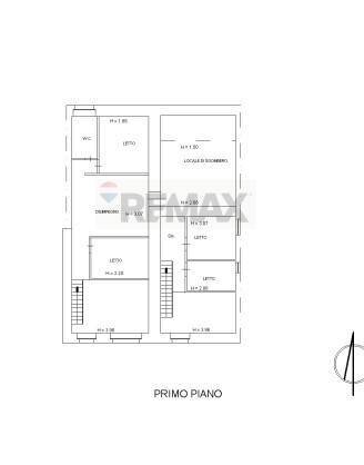 Pianta 2D - Rustico Ragusa - planimetria 1