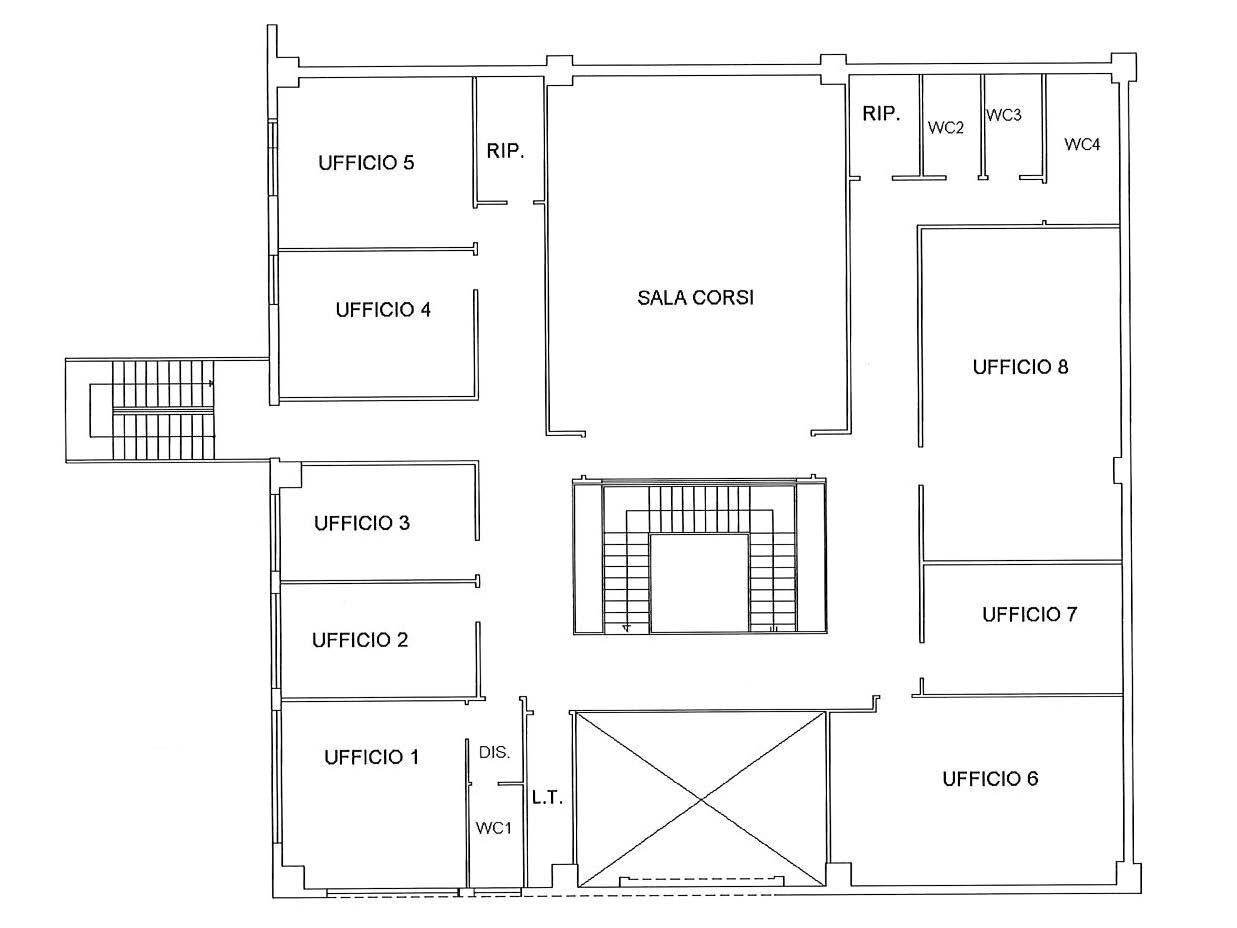 Foto 2 - Capannone Via Prenestina Nuova
 
307/A, Palestrina - planimetria 1