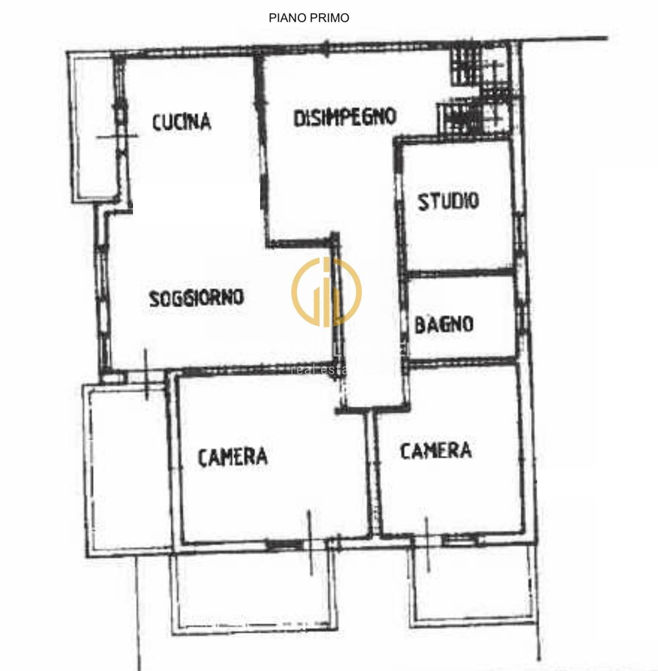 Foto 14 - Appartamento via Papa Luciani, Vidor - planimetria 1