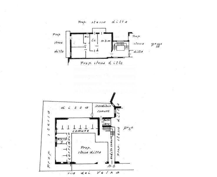 Foto 43 - Quadrilocale Via dei Velka
 
6, Tarquinia - planimetria 1