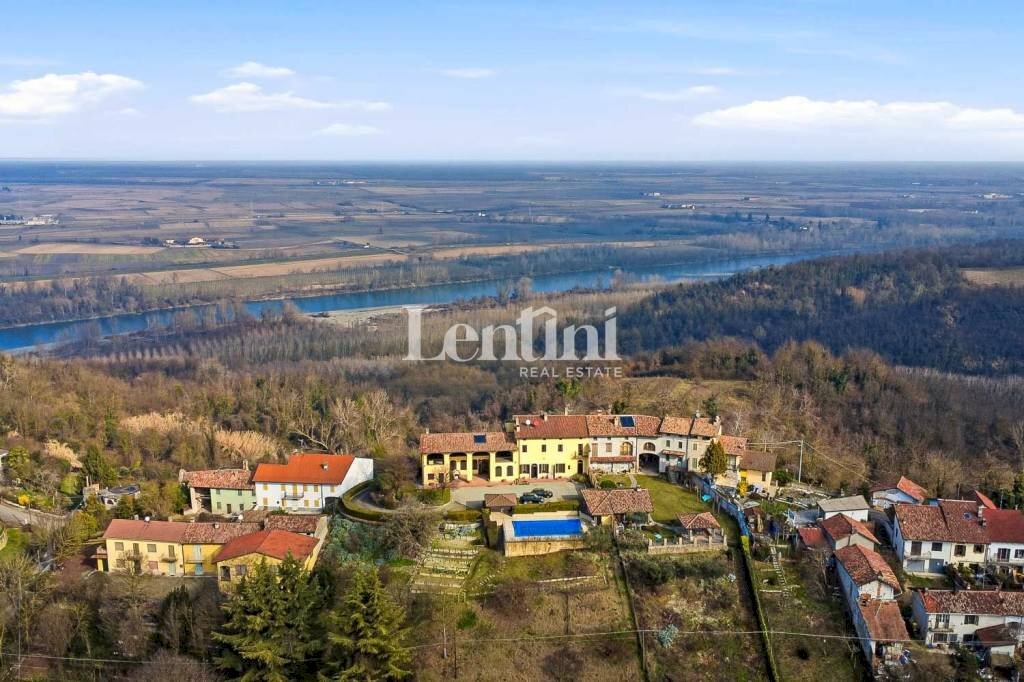 Vista - Villa via Rocca, 31, Camino - foto 1