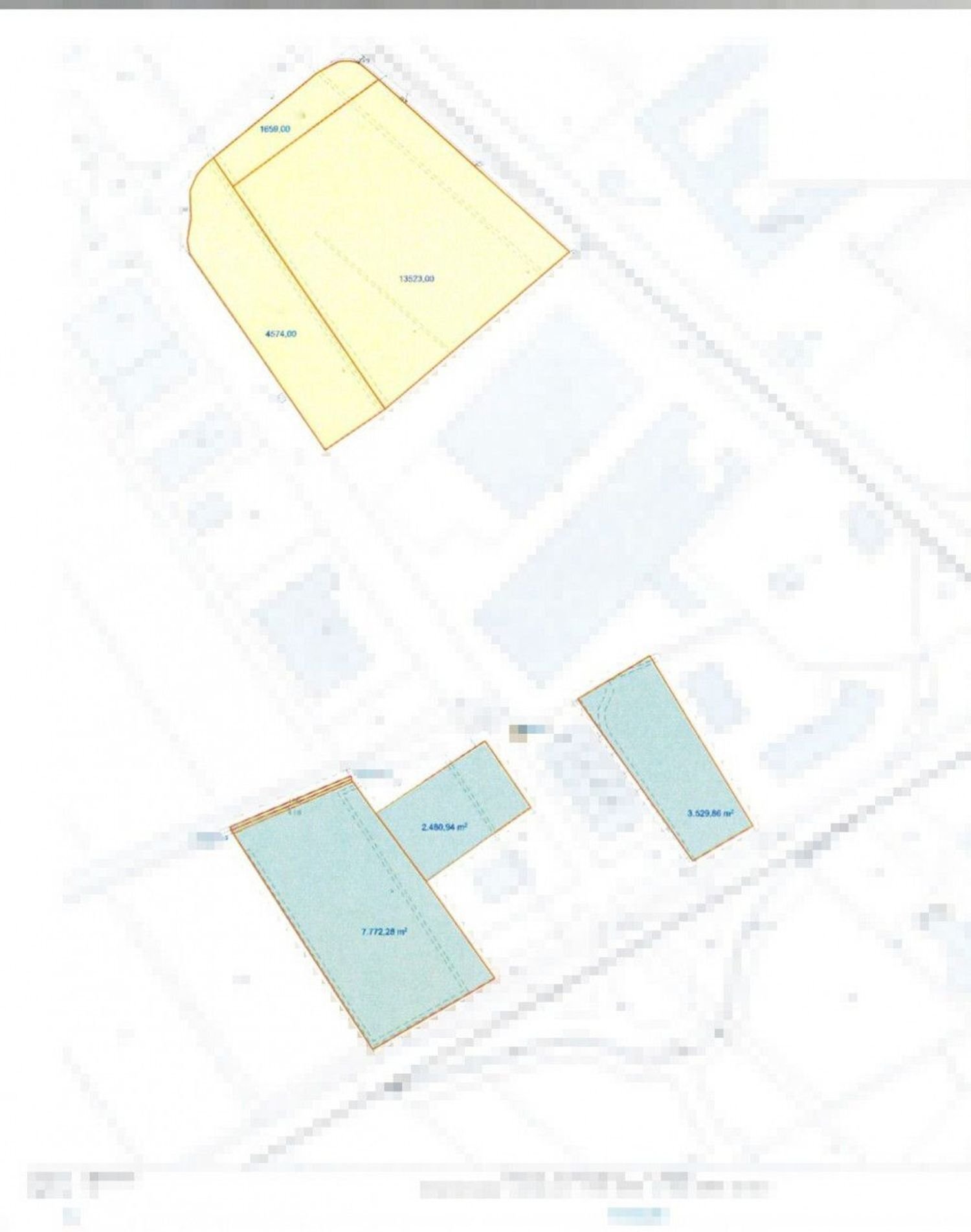 planimetria - Terreno edificabile matteotti, Medole - planimetria 1
