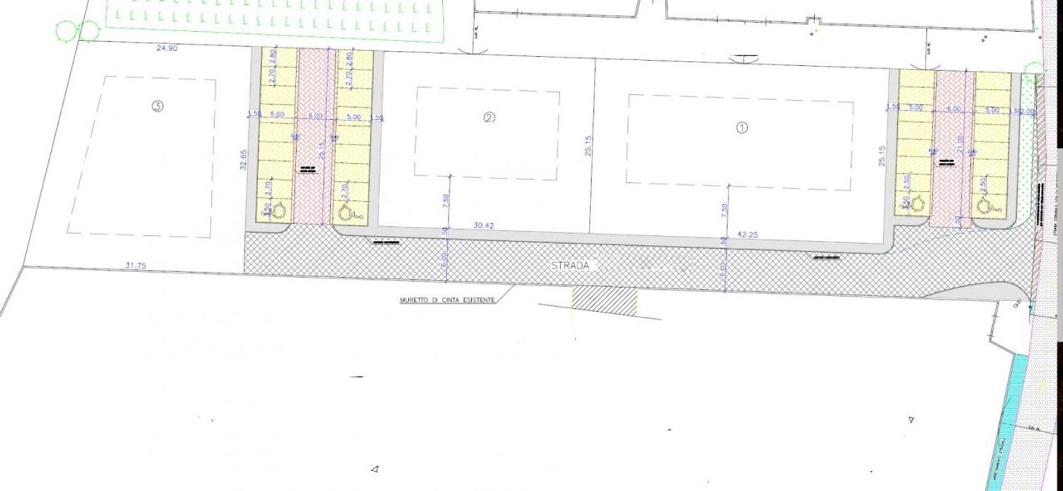 planimetria - Terreno edificabile xxv aprile, Prevalle - planimetria 1